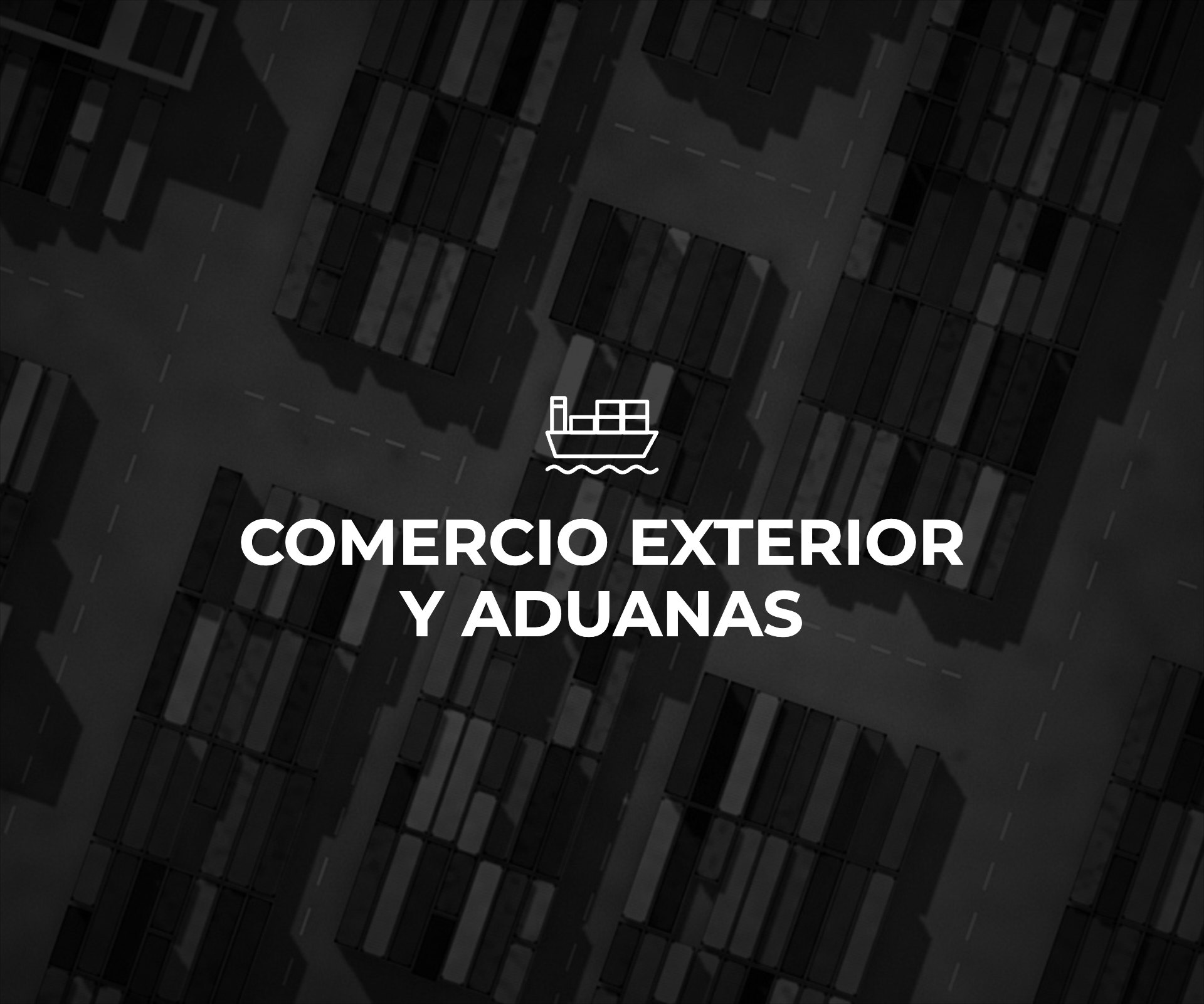 Comercio Exterior y Aduanas